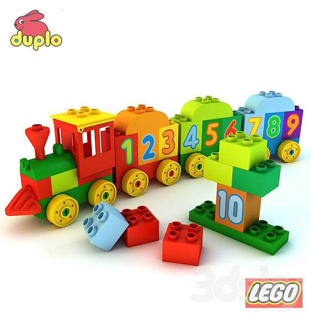 Lego Duplo 3ds Max - thumbnail 1