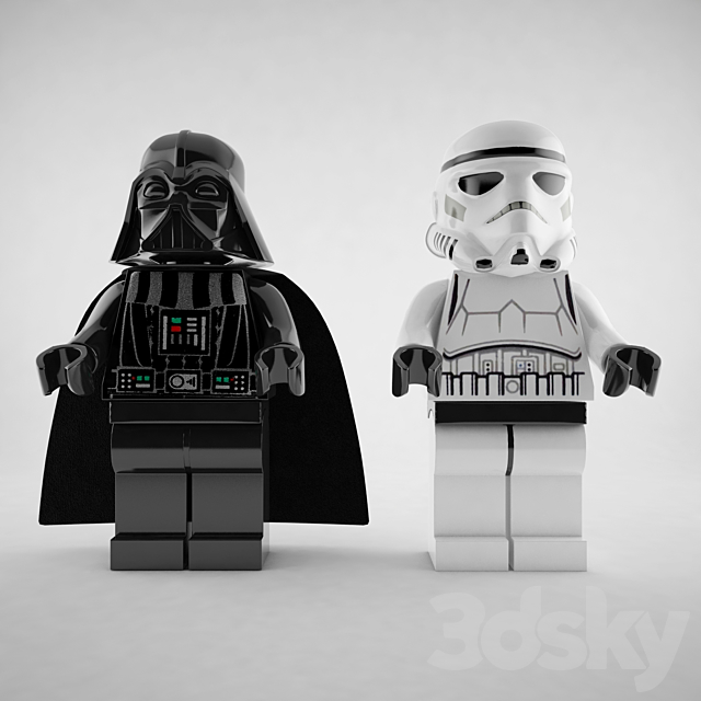 lego star wars 3DSMax File - thumbnail 1