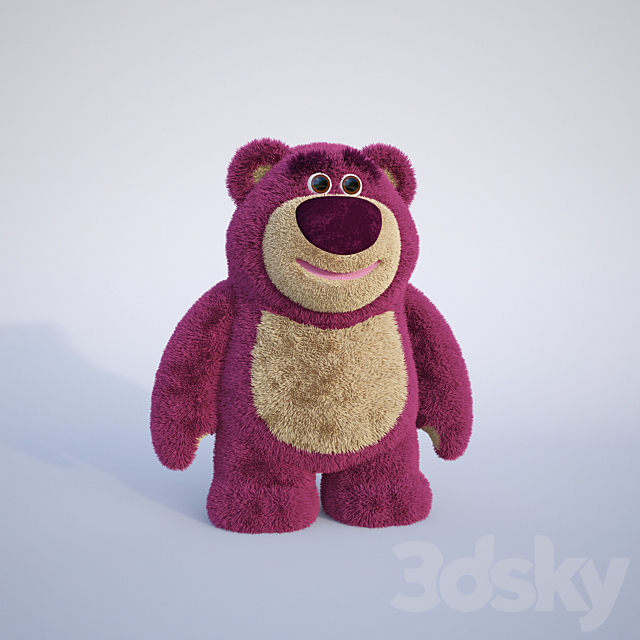 Lotso Bear 3DSMax File - thumbnail 1