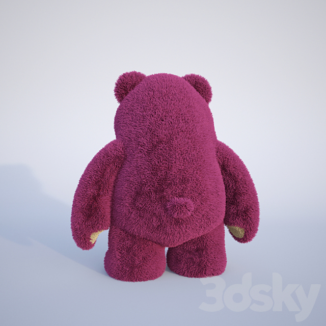 Lotso Bear 3DSMax File - thumbnail 2