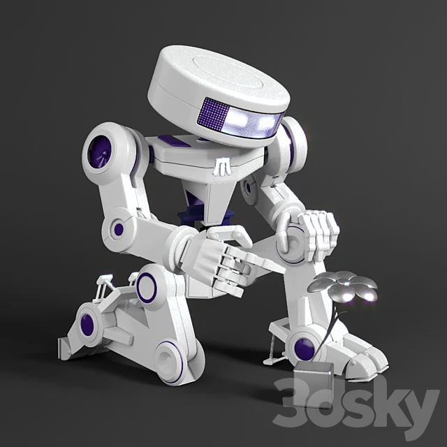 M1 Robot 3DSMax File - thumbnail 2