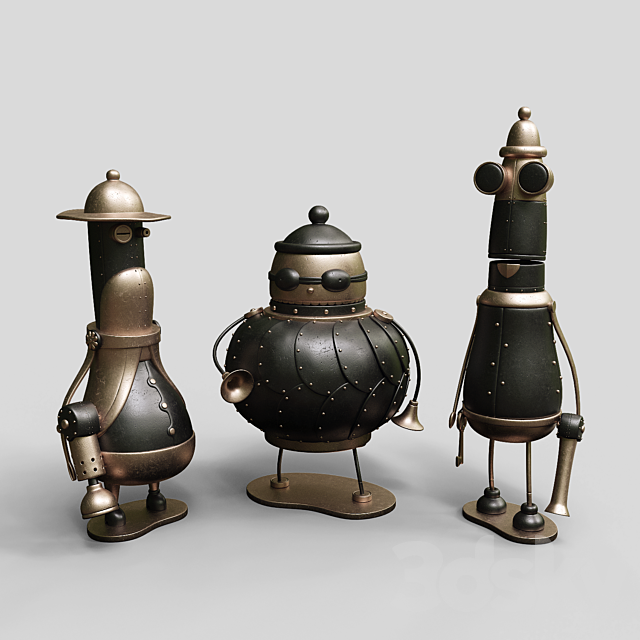 Machinarium Collection Vol 1 3DSMax File - thumbnail 1