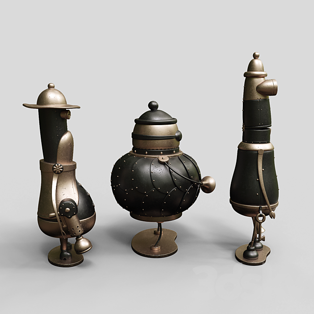 Machinarium Collection Vol 1 3DSMax File - thumbnail 2