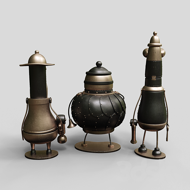 Machinarium Collection Vol 1 3DSMax File - thumbnail 3