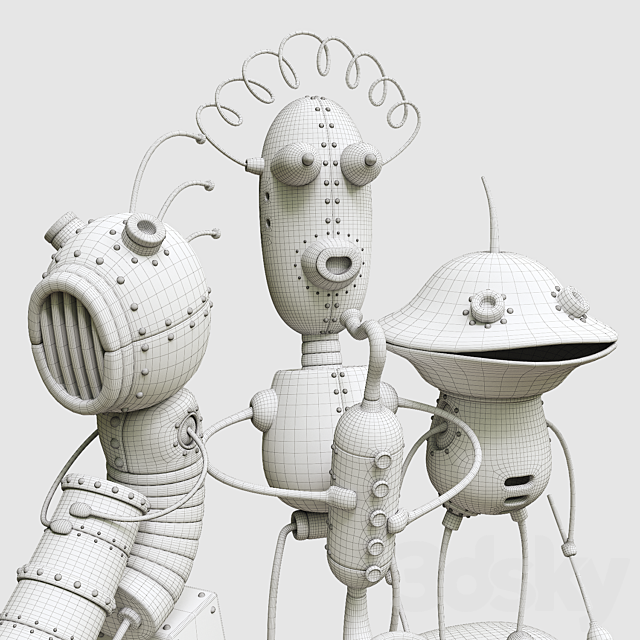 Machinarium Collection Vol 4 3DSMax File - thumbnail 4