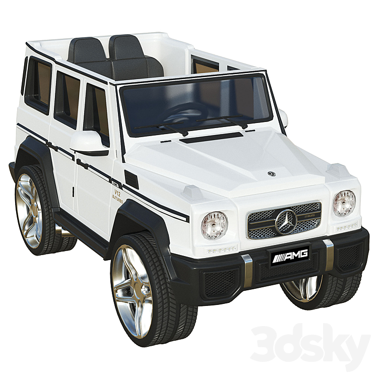 Mercedes Toy 3DS Max - thumbnail 2