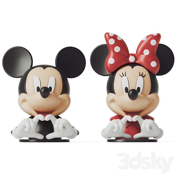 Mickey mouse 3DS Max Model - thumbnail 1