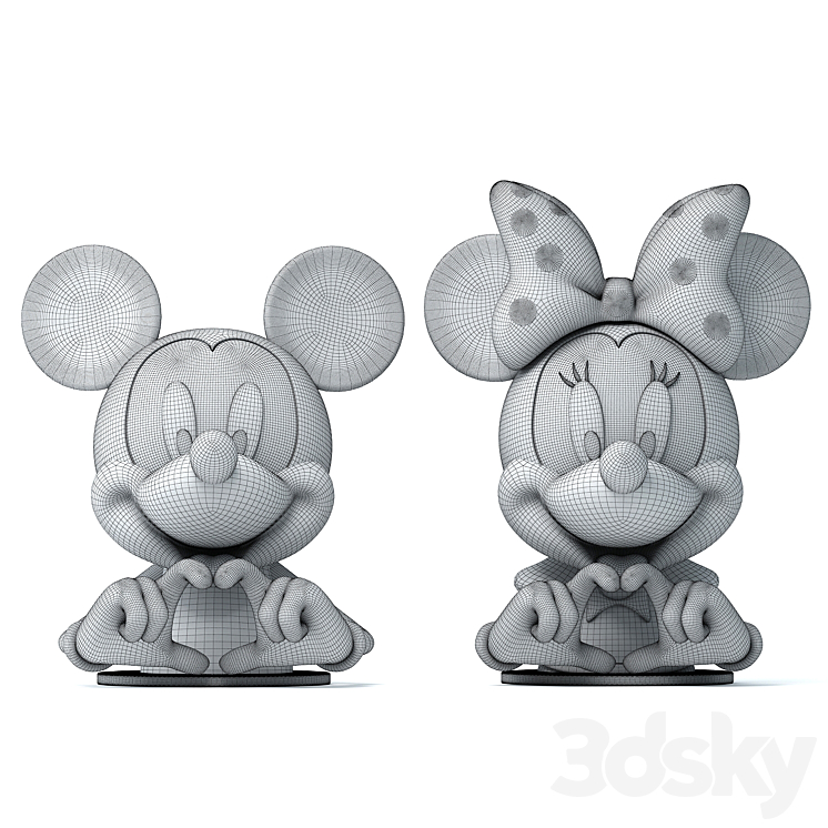 Mickey mouse 3DS Max Model - thumbnail 2