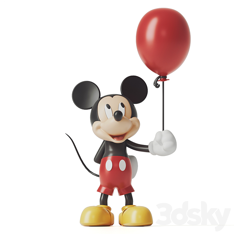 Mickey mouse 3DS Max Model - thumbnail 3