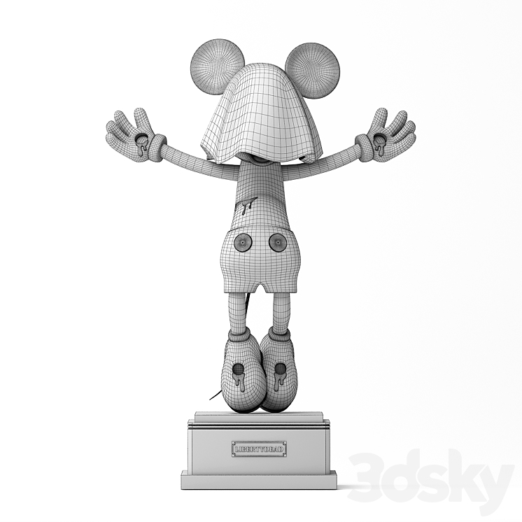 Mickey mouse 3DS Max - thumbnail 2