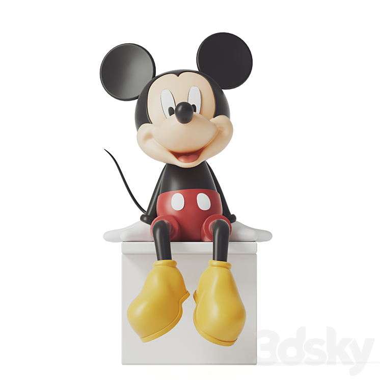 Mickey mouse 3DS Max - thumbnail 1