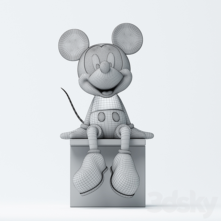 Mickey mouse 3DS Max - thumbnail 2