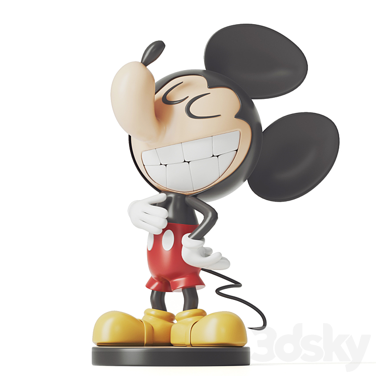 Mickey mouse 3DS Max - thumbnail 1