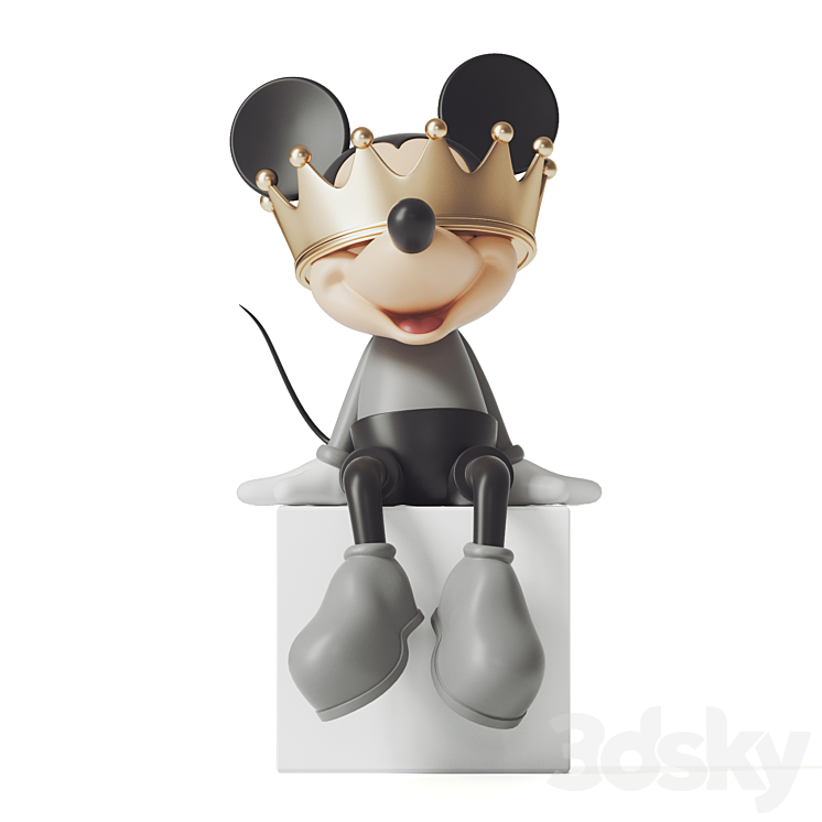 Mickey mouse 3DS Max - thumbnail 1