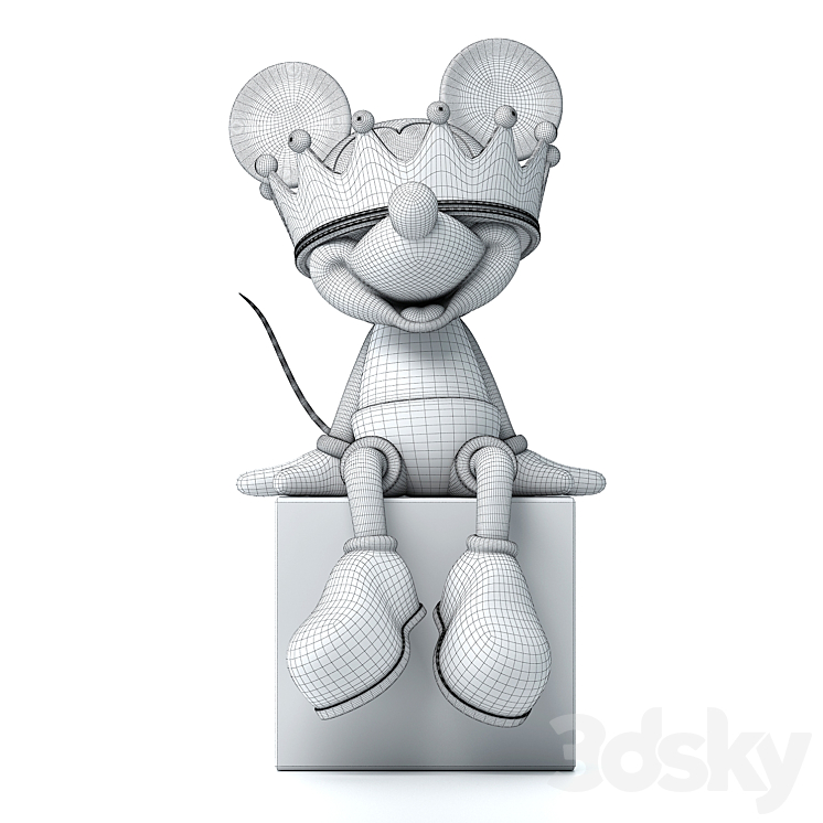 Mickey mouse 3DS Max - thumbnail 2