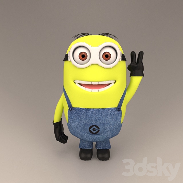 Minion 3DS Max - thumbnail 1