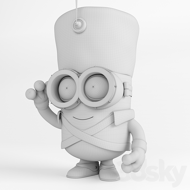 minion napoleon 3DSMax File - thumbnail 3