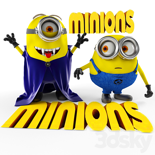 minions 3DSMax File - thumbnail 2