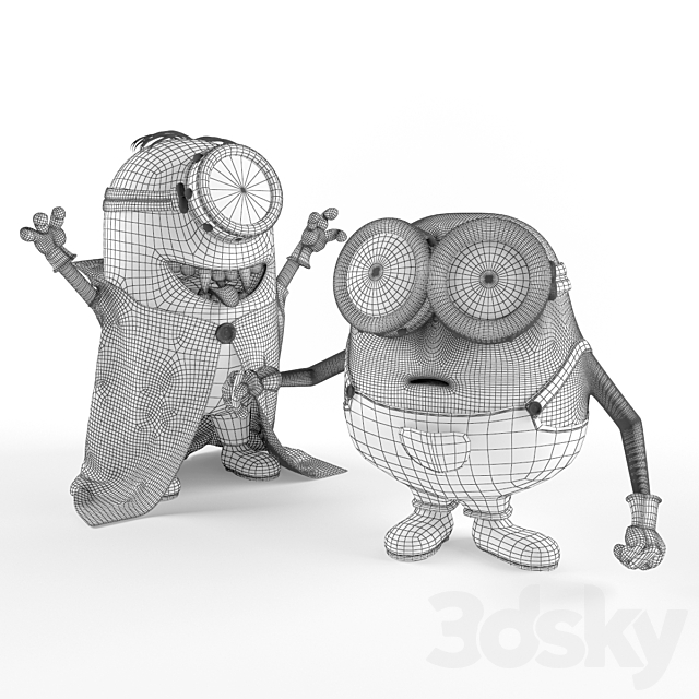 minions 3DSMax File - thumbnail 3