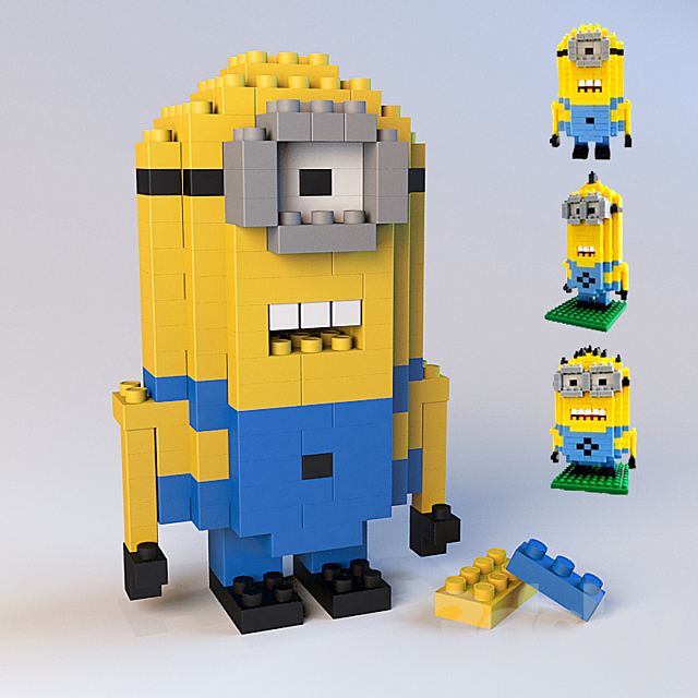 Minions. Despicable Me 3ds Max - thumbnail 1