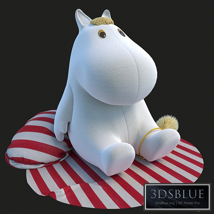 Moomin troll girl 3DS Max - thumbnail 3