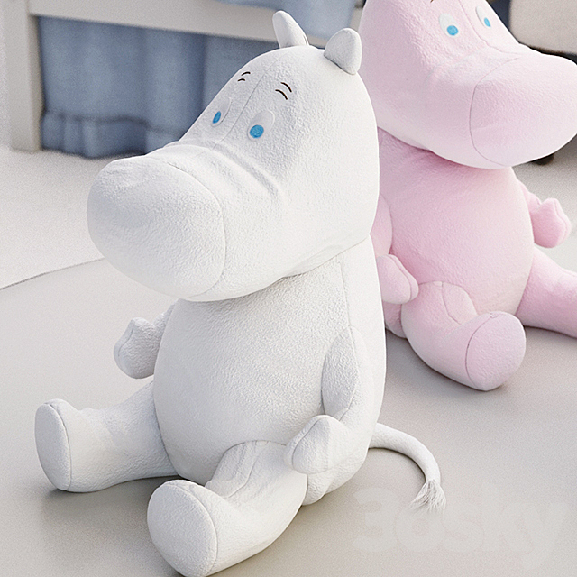 Moomintroll and Snork two 3DSMax File - thumbnail 2