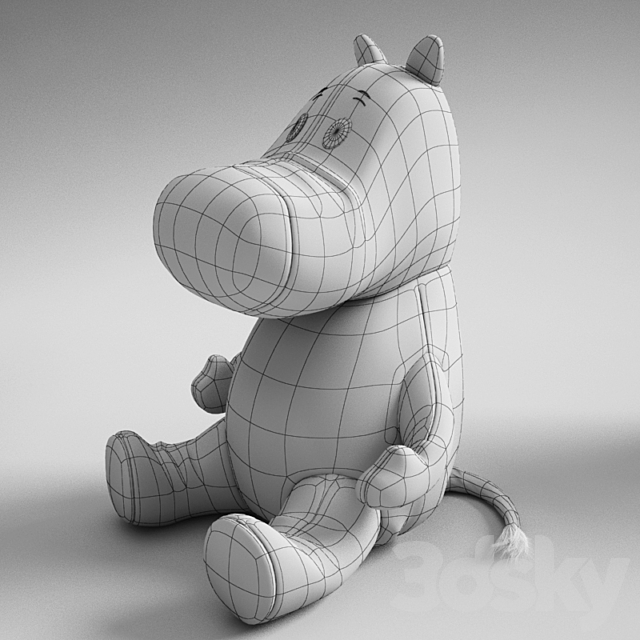 Moomintroll and Snork two 3DSMax File - thumbnail 3