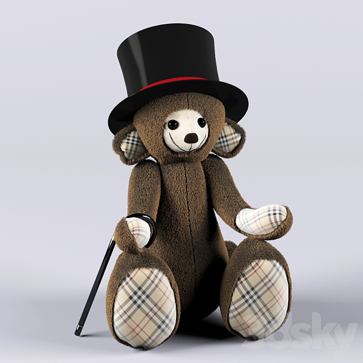 Mr. Bear 3DS Max - thumbnail 1