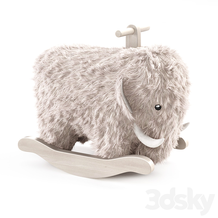 Neo Mammoth Rocking Horse 3DS Max - thumbnail 1