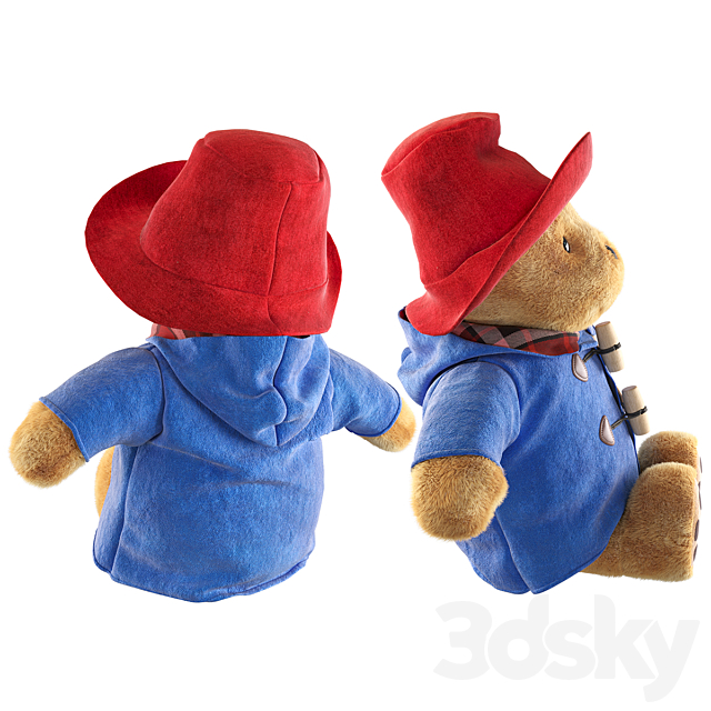 Paddington Bear 3DS Max Model - thumbnail 4