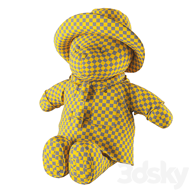 Paddington Bear 3DS Max Model - thumbnail 6