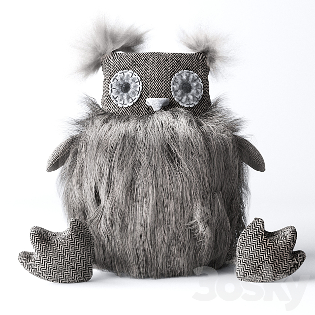 Plush Owls 3DSMax File - thumbnail 2