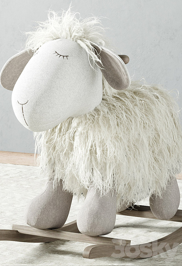 Plush Rocking | Lamb 3DSMax File - thumbnail 2