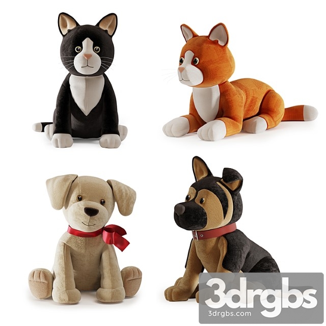 Plush Toys 07 3dsmax Download - thumbnail 1