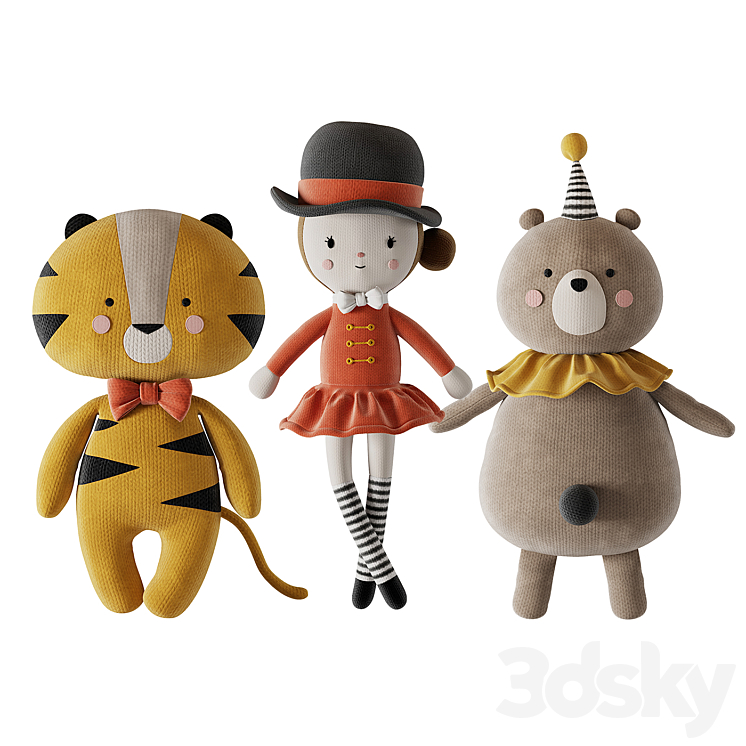 Plush Toys 09 3DS Max Model - thumbnail 1