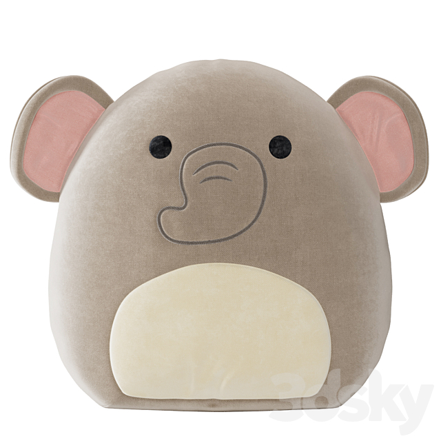 Plush Toys 12 3DSMax File - thumbnail 2