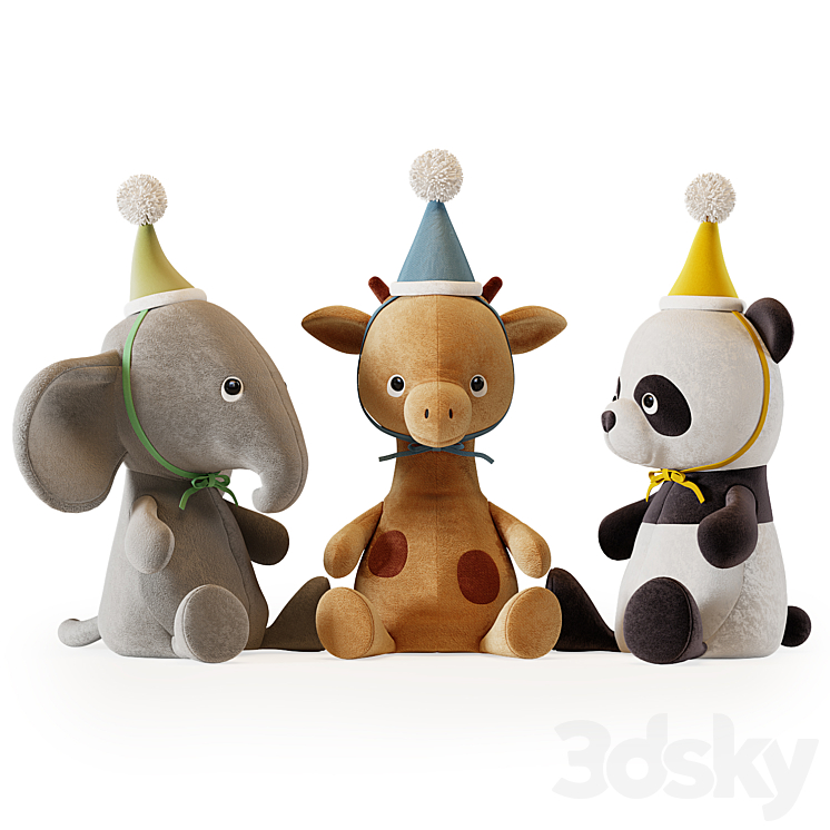 Plush Toys 19 3DS Max - thumbnail 1