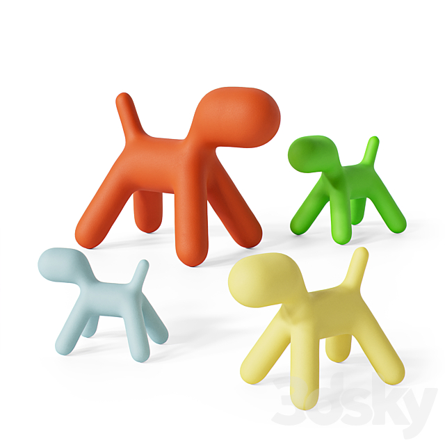 Puppy magis magis 3ds Max - thumbnail 1