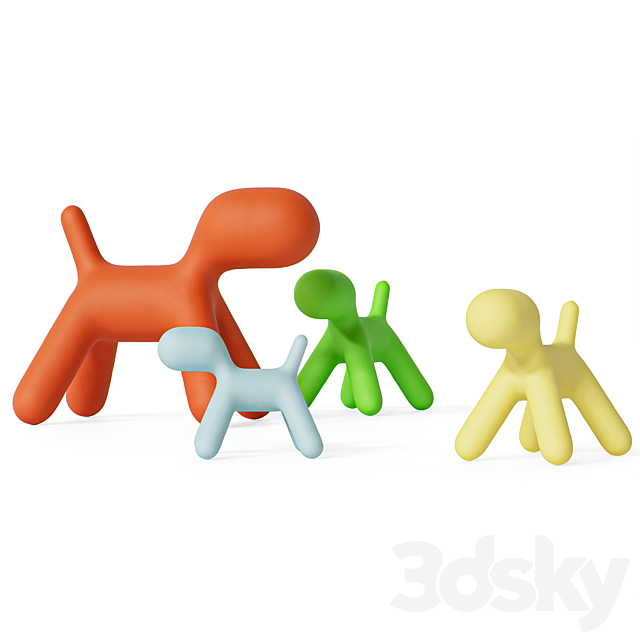 Puppy magis magis 3ds Max - thumbnail 2