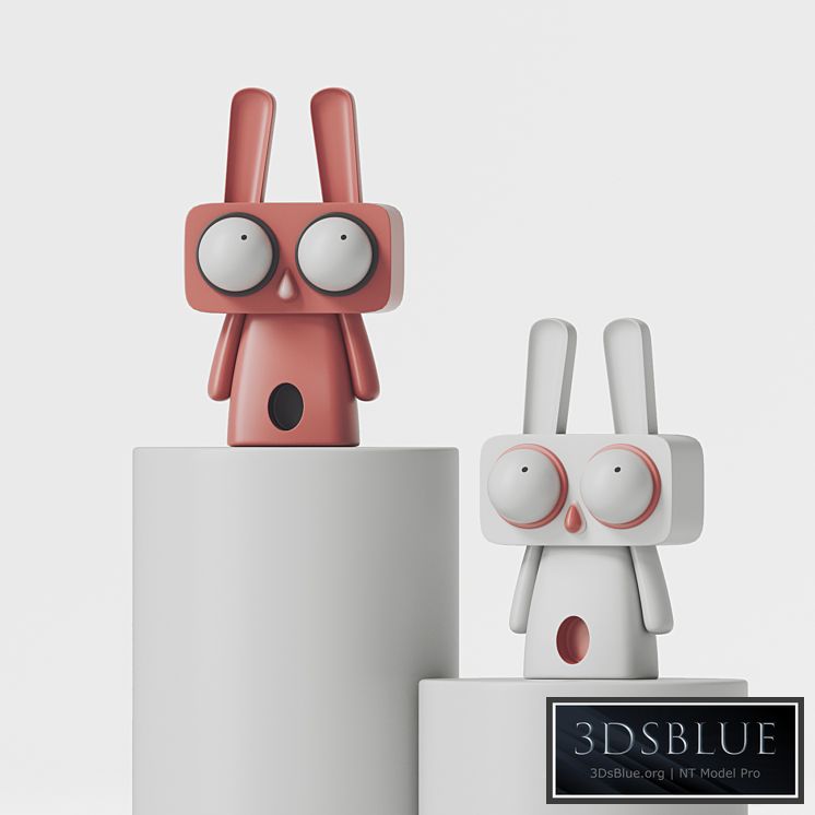 rabbit sculpture 3DS Max - thumbnail 3