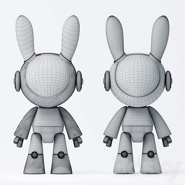 Rabbit_toys 3DSMax File - thumbnail 2