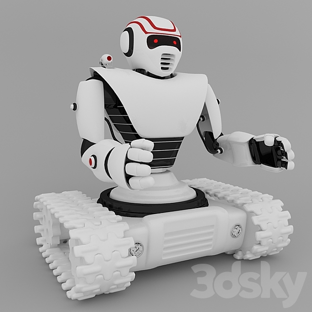 robot 3ds Max - thumbnail 1