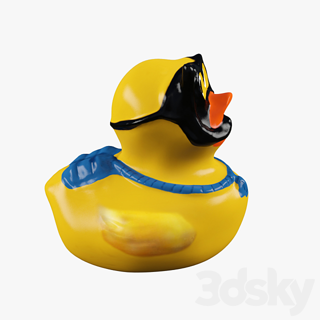 Rubber Duck 3ds Max - thumbnail 2