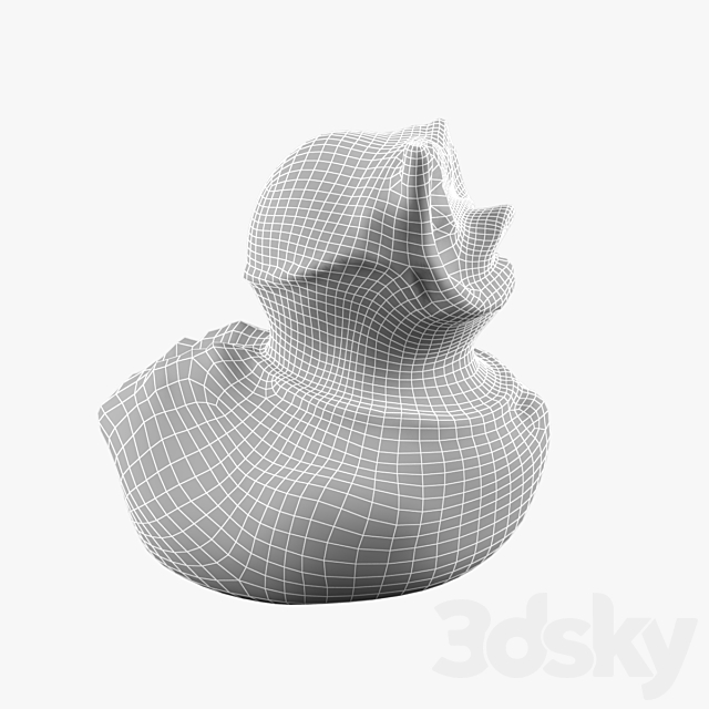 Rubber Duck 3ds Max - thumbnail 3