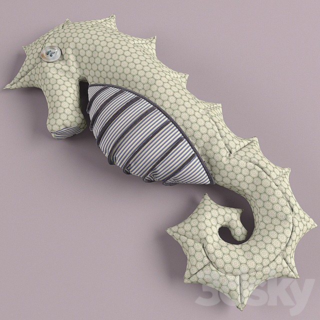 seahorse + starfish 3ds Max - thumbnail 2