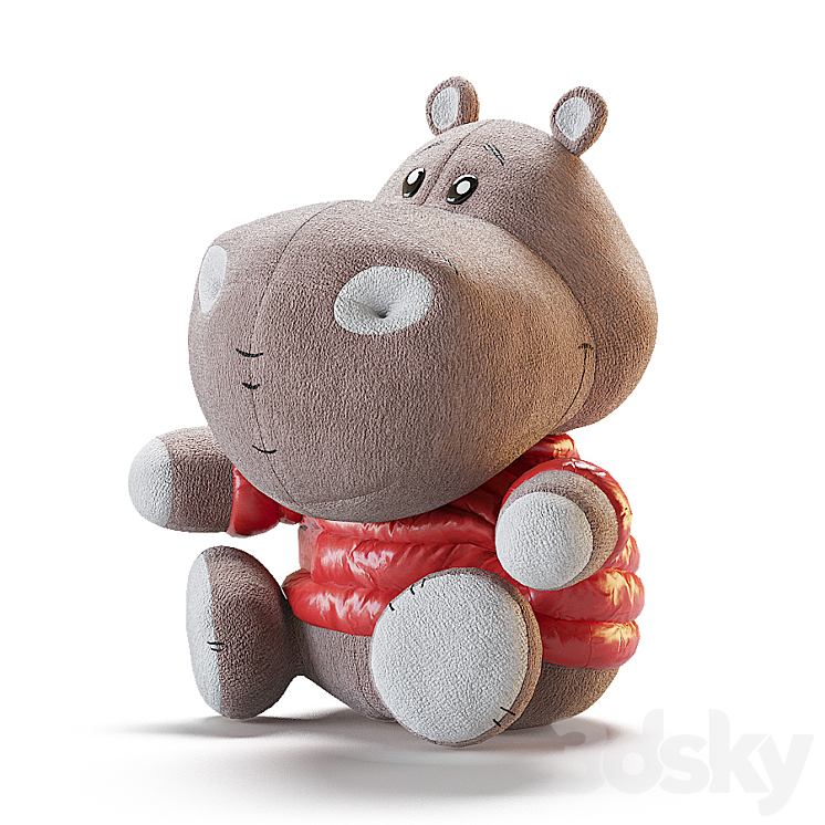 Set of soft toys 2 3DS Max - thumbnail 2