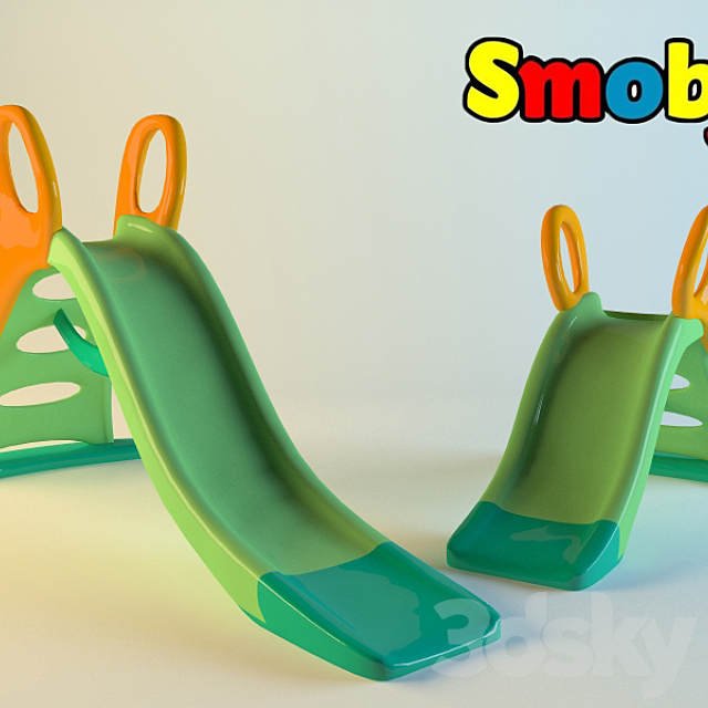 Smoby baby slide 3ds Max - thumbnail 1