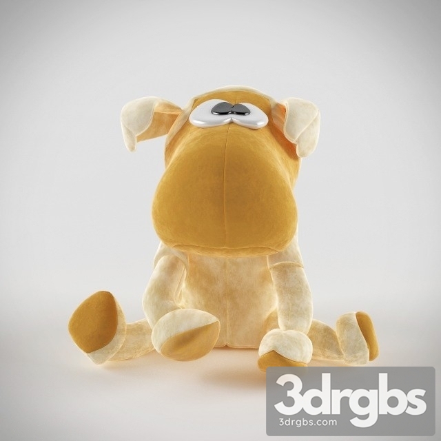 Stuffed Animal Ove 4 3dsmax Download - thumbnail 1
