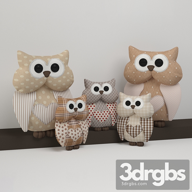 Stuffed Animals Cobi 3dsmax Download - thumbnail 1