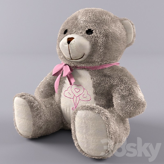 Teddy Bear 3ds Max - thumbnail 1